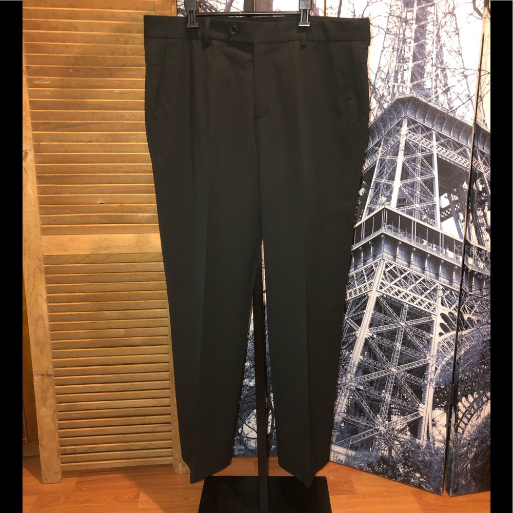 COPY - Alberto Mens Flat Front Slacks